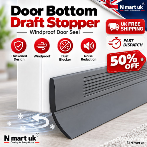 Door draft excluder - draft, strip