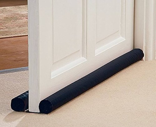Draught excluder under door - under,