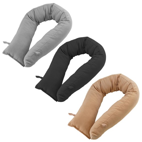 Plain fabric draught excluder - draught,