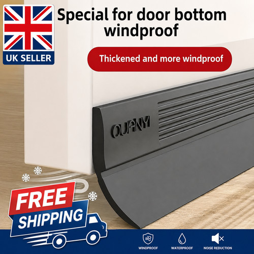 Door draft excluder strip - draft,