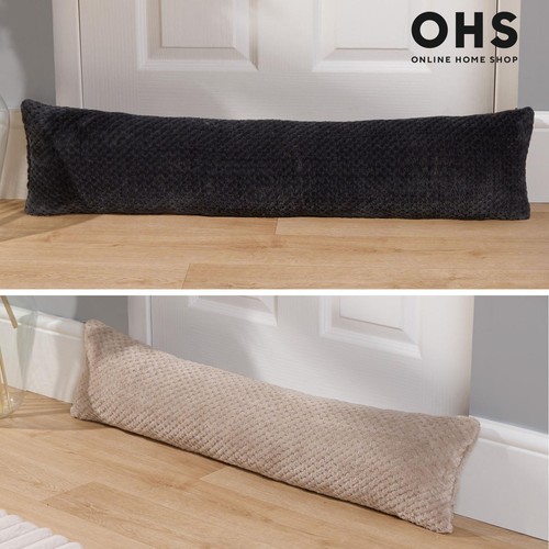 Fabric door draught - draught, excluder