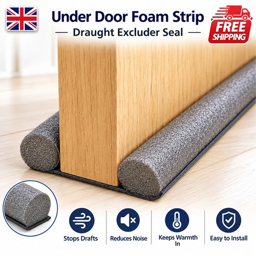 Under door foam - under, strip